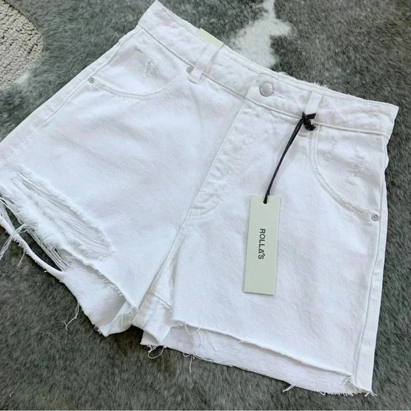NWT Rolla’s Duster Shorts Layla White - Picture 3 of 14